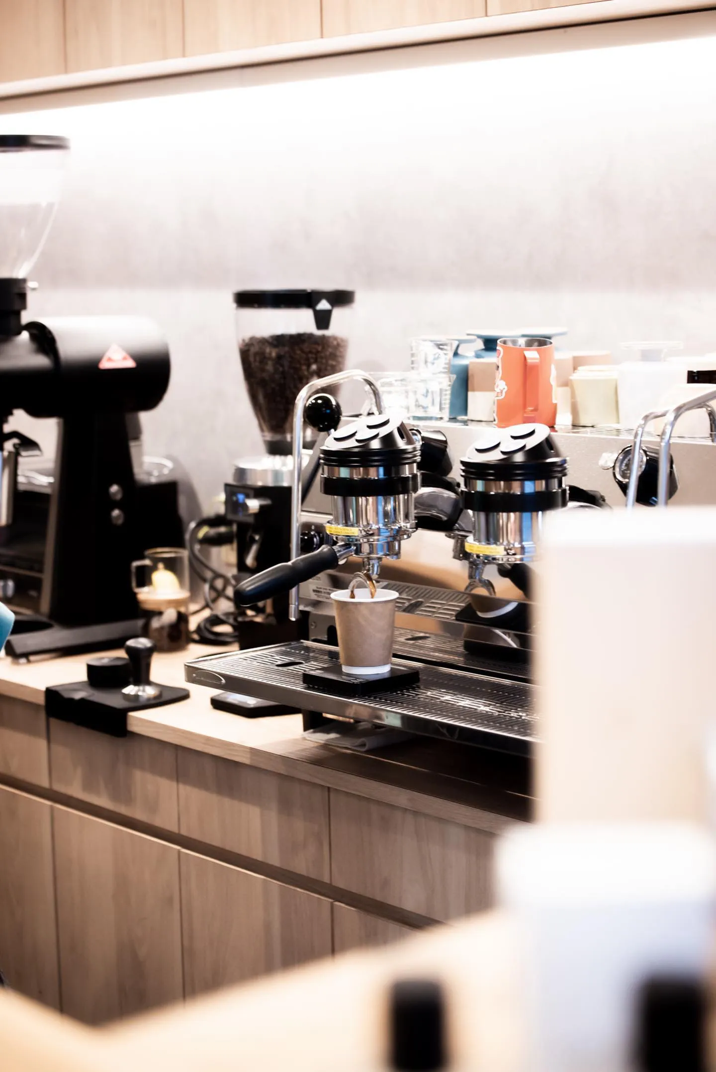 コーヒーを淹れる