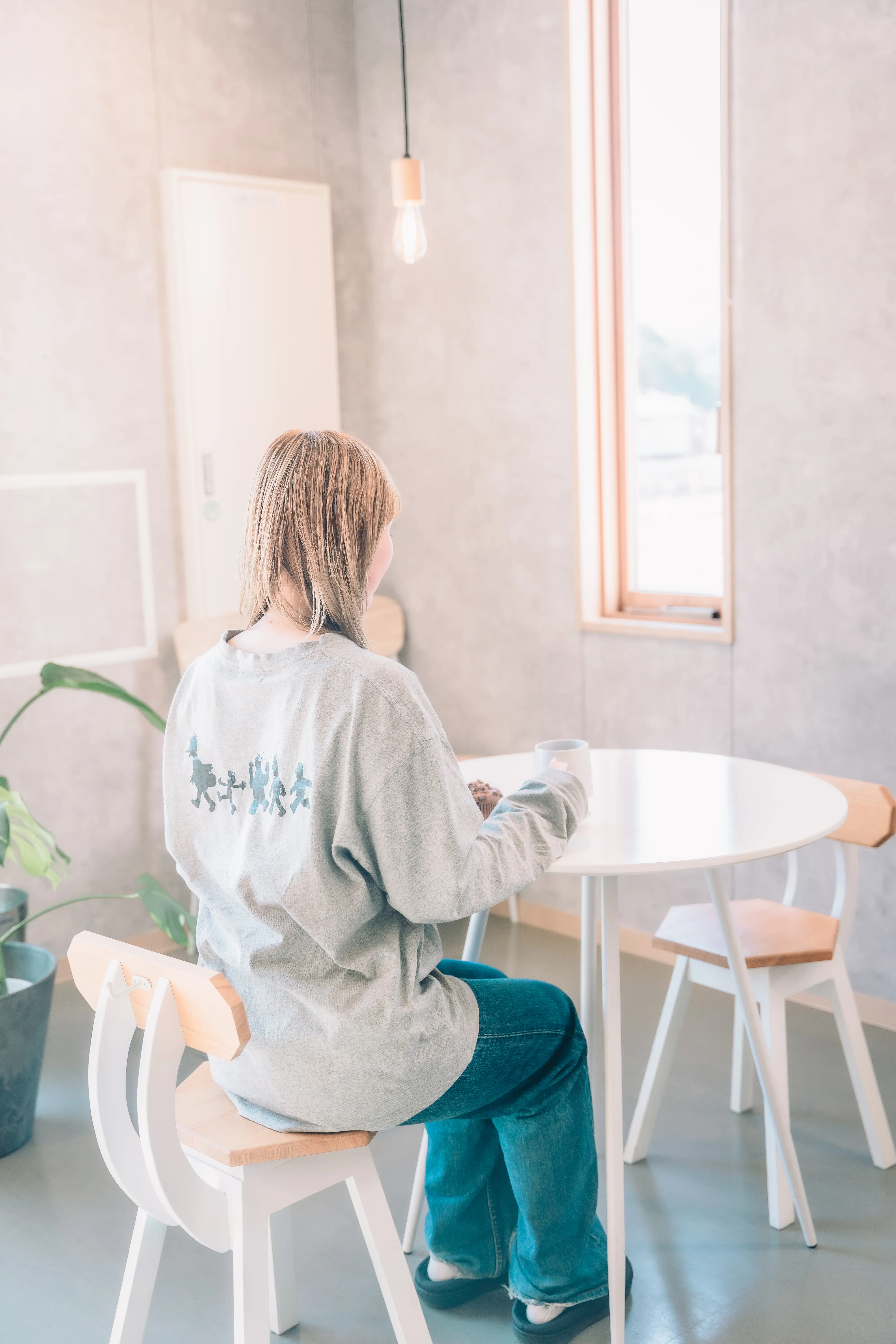 窓辺で過ごすひととき